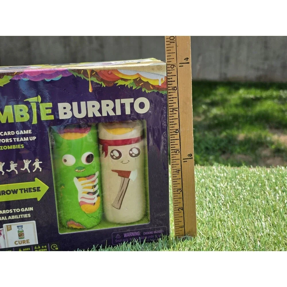 Zombie Burrito  A Dodgeball Card Game By Exploding Kittens Throw Party New*